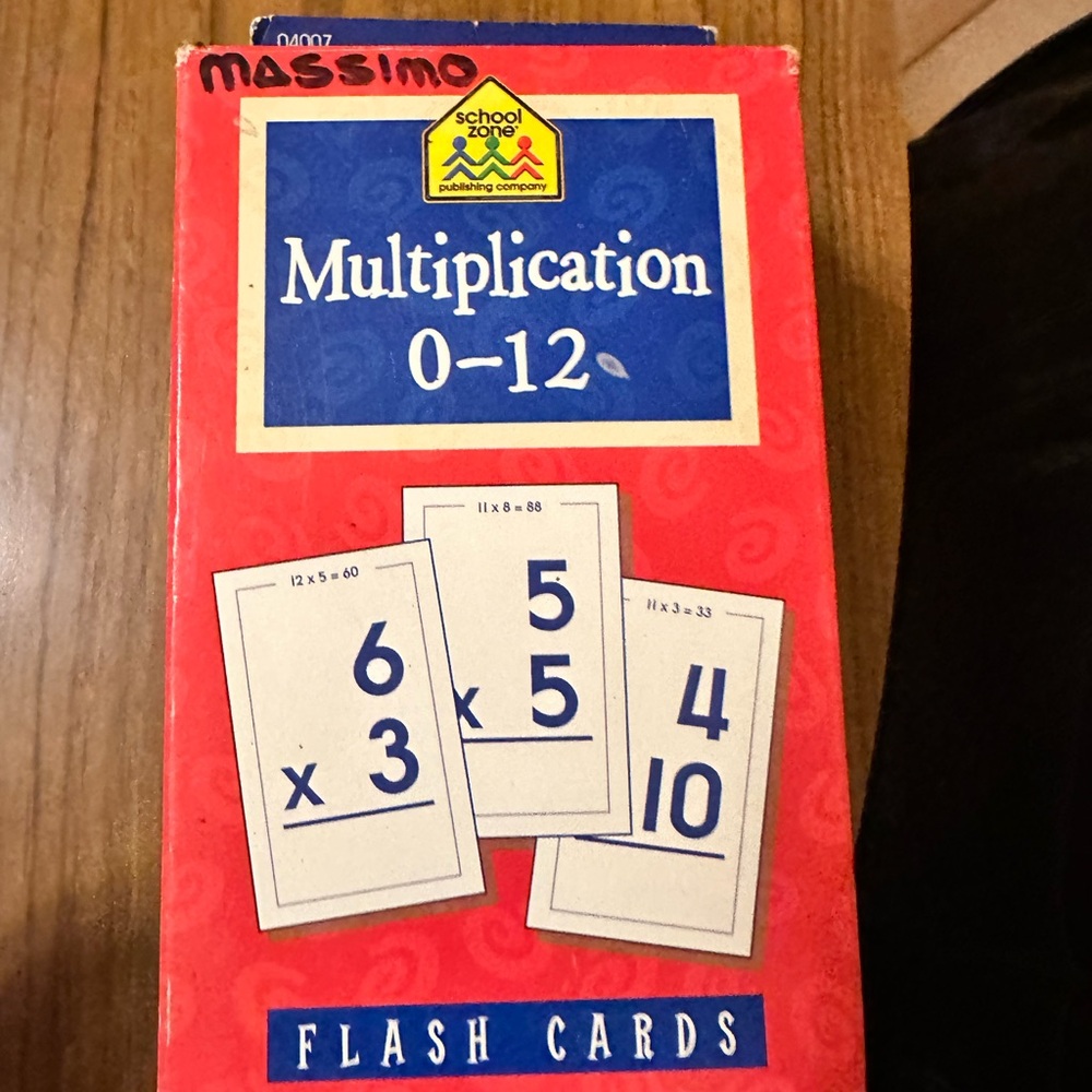 Math Flash Cards - Picture 6 of 8